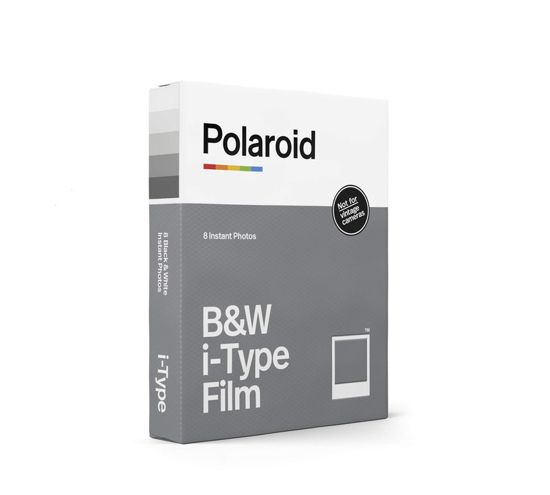 Polaroid Black and White Film for I-Type (8 Photos) (6001) B&W Film