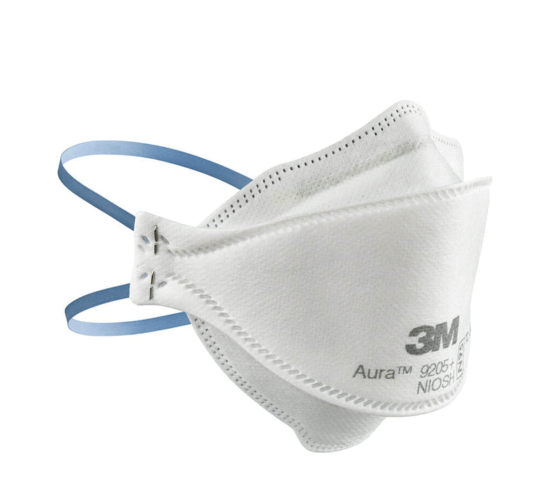 3M Aura Particulate Respirator 9205+ N95, 10-Pack 10 Pack