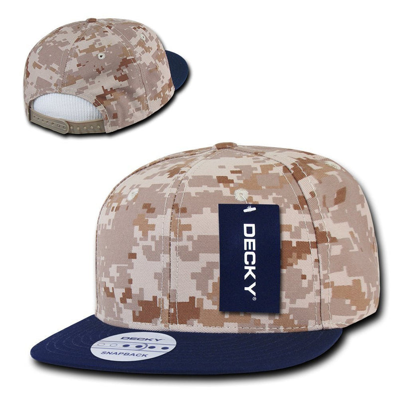 DECKY Digital Camo Snapback Navy/Dessert/Dessert