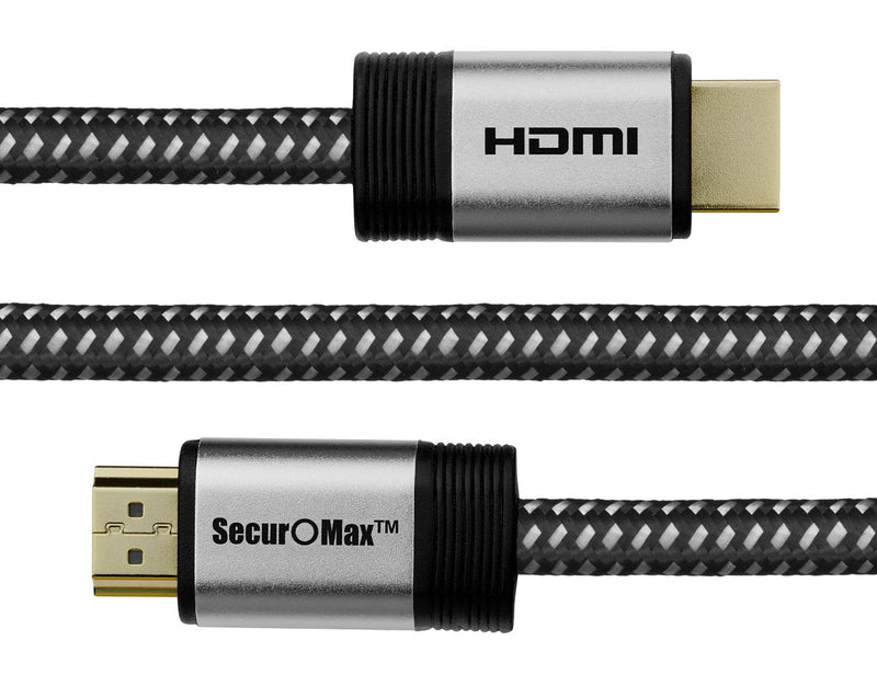 HDMI Cable (4K 60Hz, HDCP 2.2, HDR, 18Gbps) with Braided Cord, 6 Feet