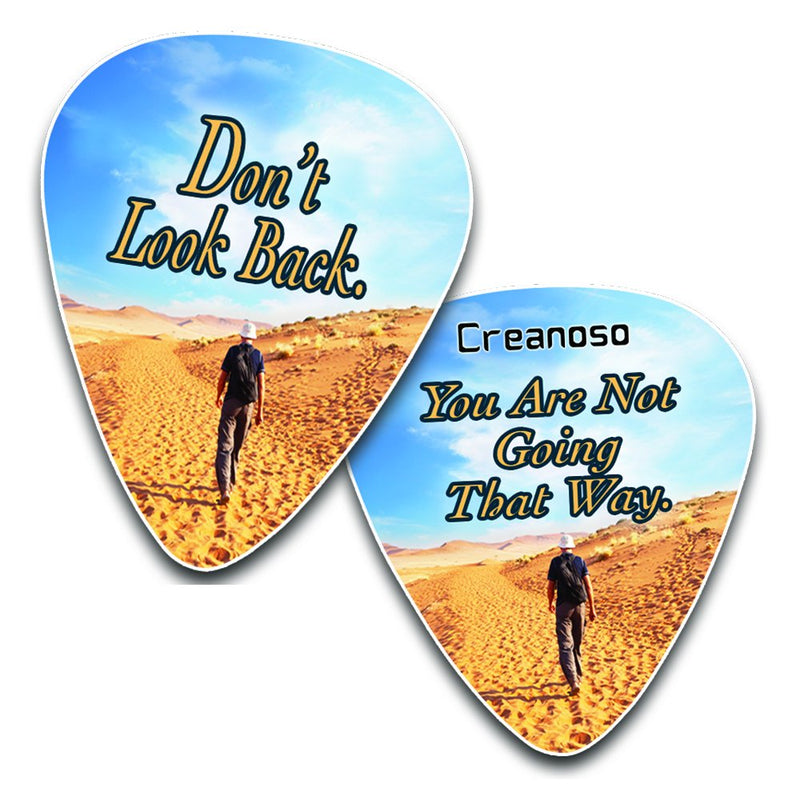 Creanoso Cool Guitar Picks (12-Pack) - Inspirational Success Quotes Unique for Men Him Boyfriend husband Her wife Girls - Stocking Stuffers for Christmas New Year Birthday Party Favors