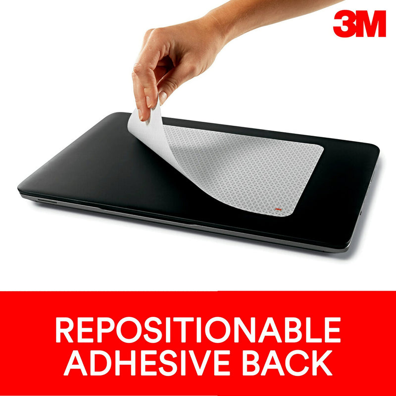 3M Precise Mouse Pad with Repositionable Adhesive Back, Enhances the Precision of Optical Mice at Fast Speeds, 8.5" x 7", Bitmap (MP200PS)