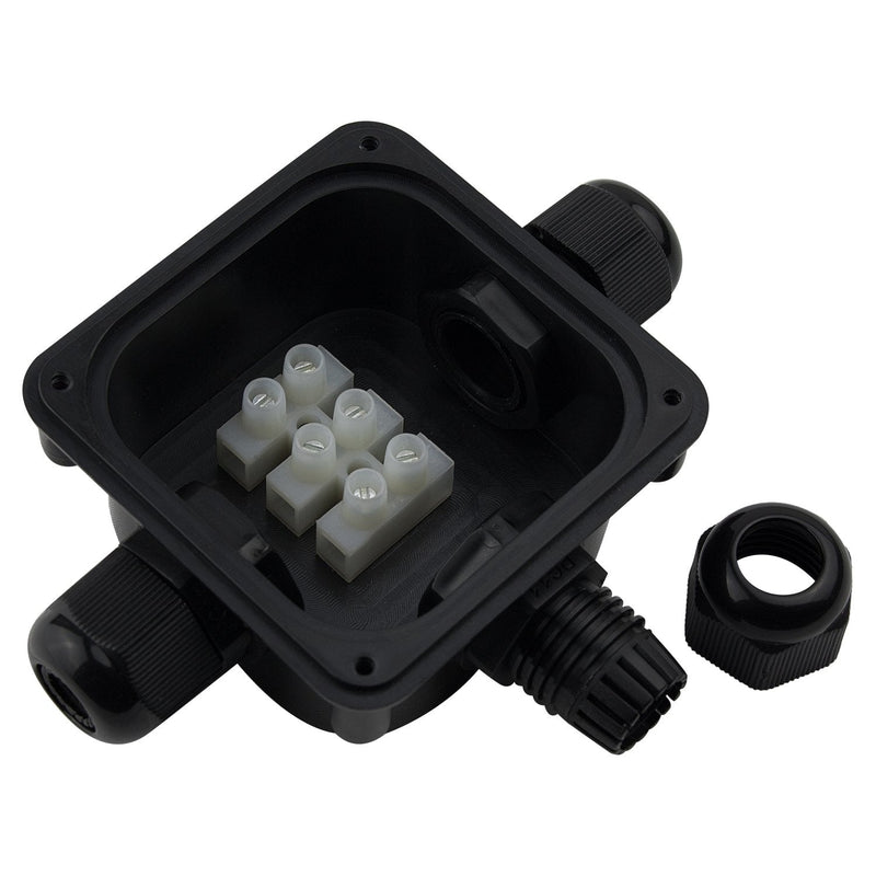 GWHOLE 4Pcs Waterproof IP66 Outdoor Electric Junction Project Box, 3-Way Outdoor Cable Connectors£¬Outdoor/External Electrical Light Junction Box ? 6mm-10.2mm 4 Pcs IP 66 Waterproof Junction Boxes