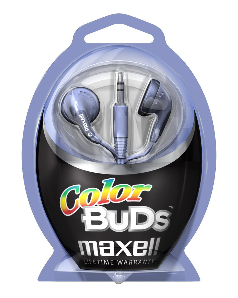 Maxell CB-PURPLE Color Buds Earbuds, Purple
