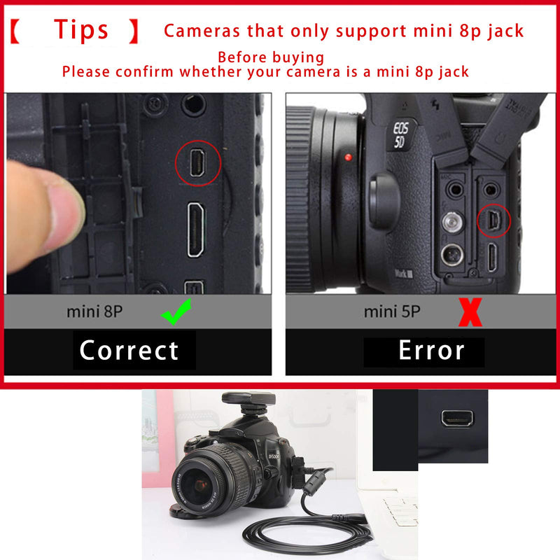 [AUSTRALIA] - Replacement USB Camera Transfer Data Charger Charging Cable Cord for Nikon Coolpix B500 A300 A10 A100 L29 L31 L32, UC-E6 UC-E16 UC-E23 UC-E17, Nikon CoolPix, L, D, P, Series Digital Camera & More 