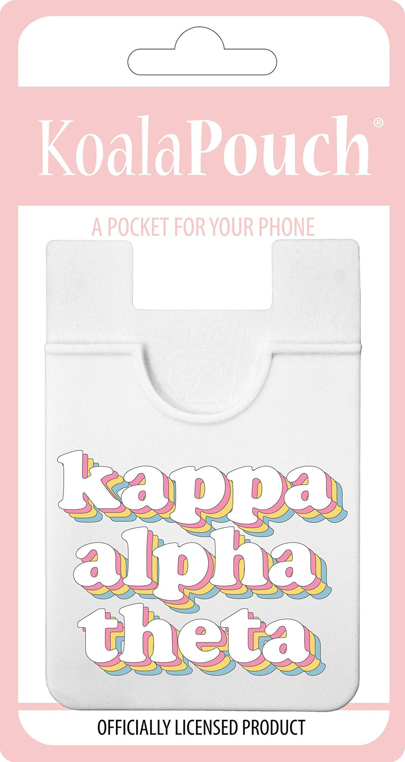 [AUSTRALIA] - Sorority Shop - Kappa Alpha Theta - Retro Koala Pouch - Adhesive Cell Phone Wallet 