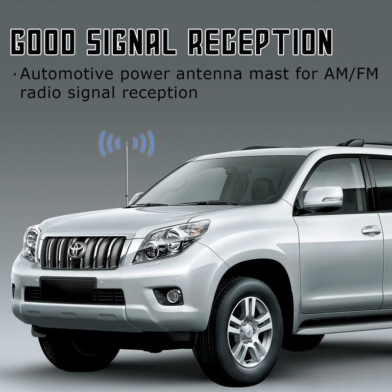 [AUSTRALIA] - Tecreddy Power Car Antenna Mast Replacement for Toyota 4 Runner (1996-2002) - Toyota Hilux (1998-2005) - Toyota Prado (1996-2002) 
