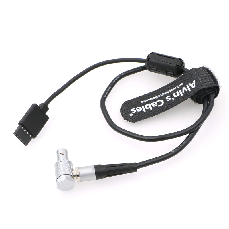 Alvin's Cables Right Angle 4 Pin Z CAM E2 Camera to Ronin S Gimbal Stabilizer Power Cable