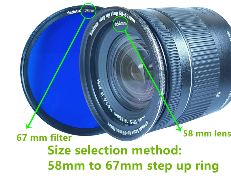 62 to 72mm Step Up Adapter Ring, 62mm Lens to 72mm Filter (62mm to 72mm) 62mm to 72mm