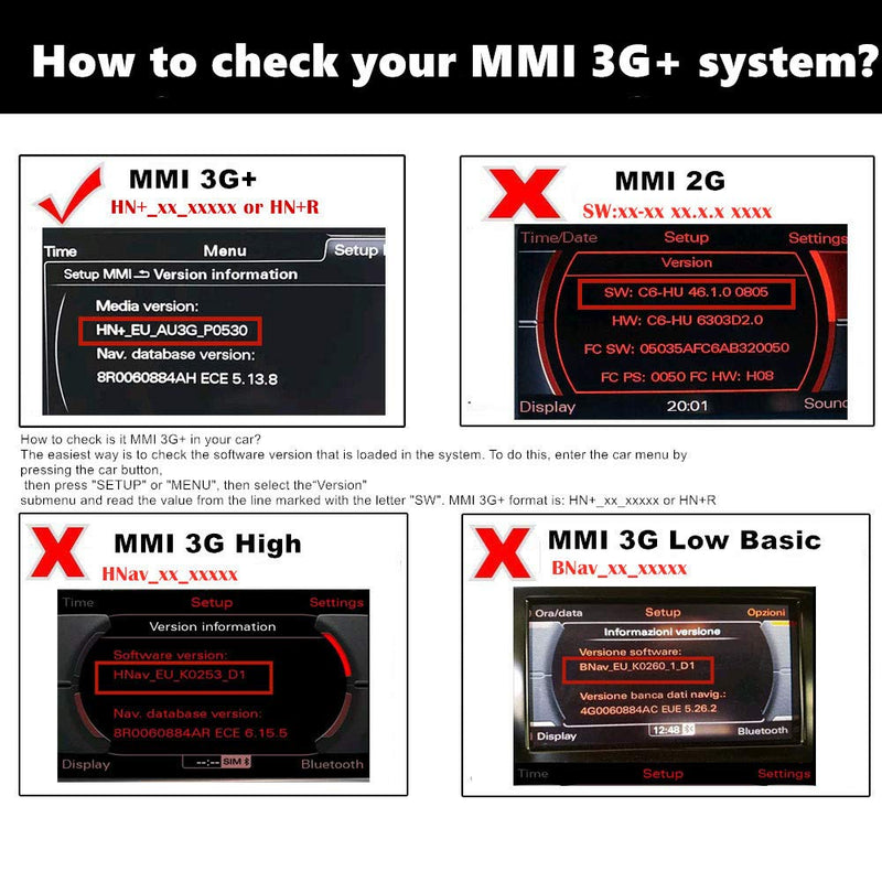 AMI MDI MMI Convert 3.5mm AUX Cable Micro Charg Adapter for A4 A3 with MMI 3G+ System, V.W RCD510 550 310 850 Radio MIRCO USB