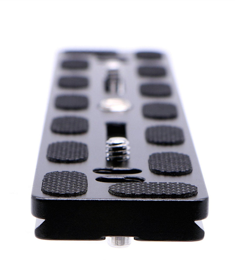 [AUSTRALIA] - HITHUT PU-200 200mm Universal Lengthened Quick Release Plate Slide Rail with D-Ring Screw for Tripod Ball Head DSLR Camera, Arca-Swiss Compatible 