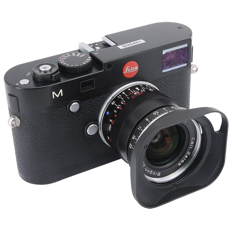 Haoge LH-ZV03P Lens Hood for Carl Zeiss Distagon T 2.8/21 21mm f2.8 ZM, C Biogon T 4.5/21 21mm f4.5 ZM, 2.8/25 25mm f2.8 ZM, 2.8/28 28mm f2.8 ZM, C Sonnar T 1.5/50 50mm f1.5 ZM Hollow Out Designed Square - Black - Hollow Out Designed