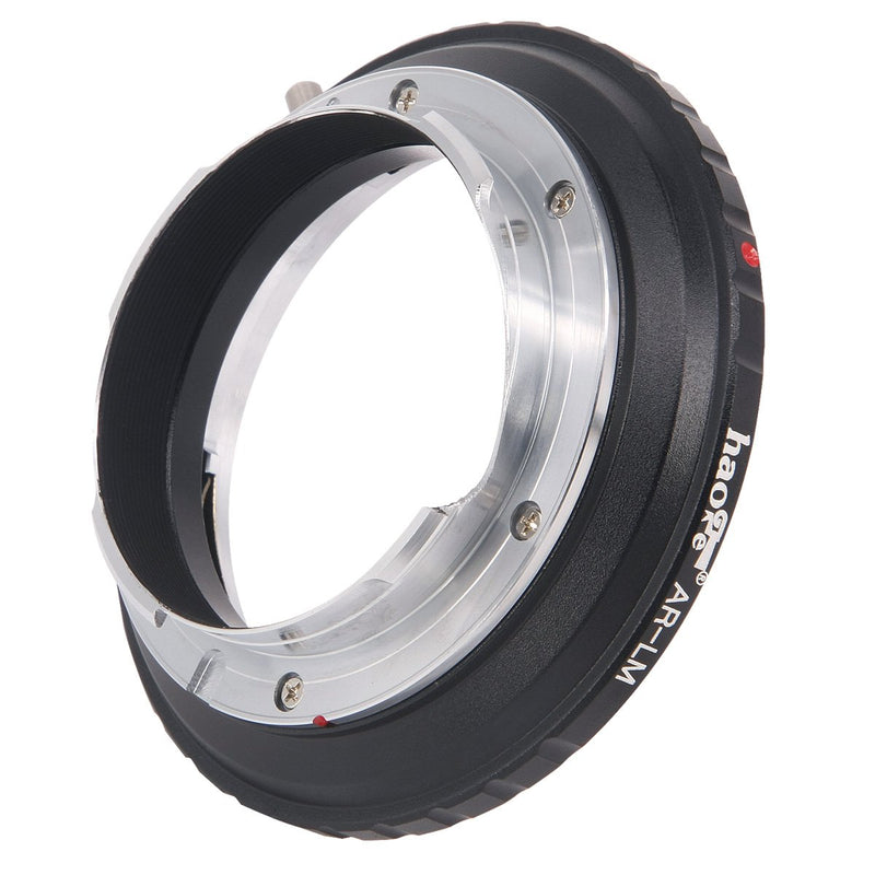 Haoge Lens Mount Adapter for Konica AR Lens to Leica M LM Mount Camera Such as M240, M240P, M262, M3, M2, M1, M4, M5, M6, MP, M7, M8, M9, M9-P, M Monochrom, M-E, M, M-P, M10, M-A