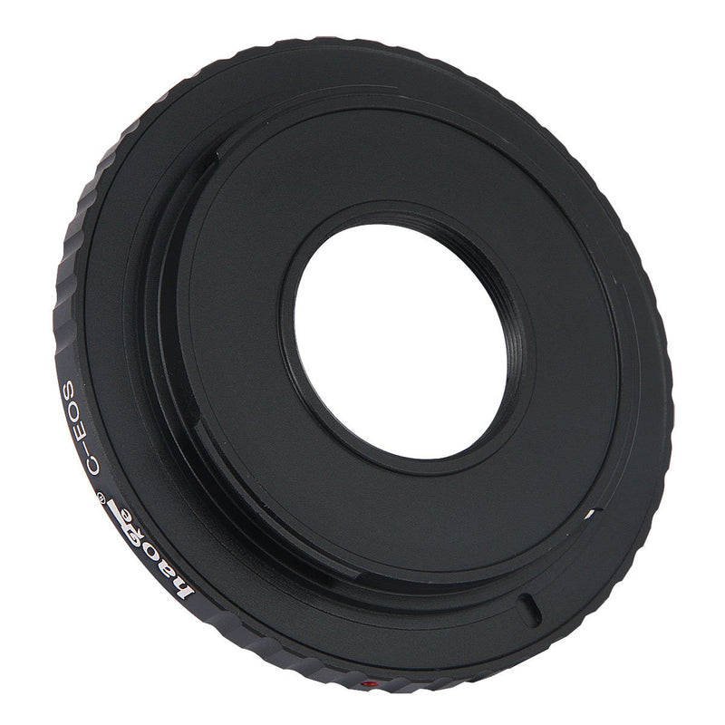 Haoge Manual Lens Mount Adapter for C-Mount CCTV Cine Movie Film Lens to Canon EOS Rebel 80D 70D 60D 50D 550D 500D 5D 5DS 7D EF EF-S Mount Camera