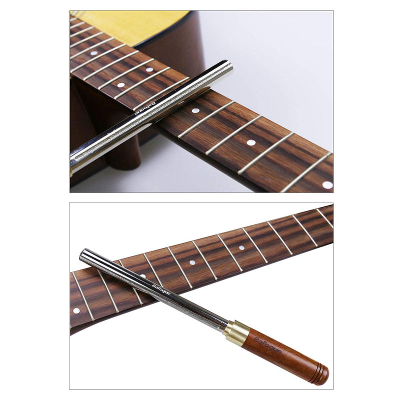 Baroque Guitar Fret Crowning File, Fret Repairing Tools, 3rd Generation, Luthier Tools With 3 sizes Design and Excellent Quality for Guitars,Ukuleles,Bass,Banjo,Mandolin. Diamond Crowning File