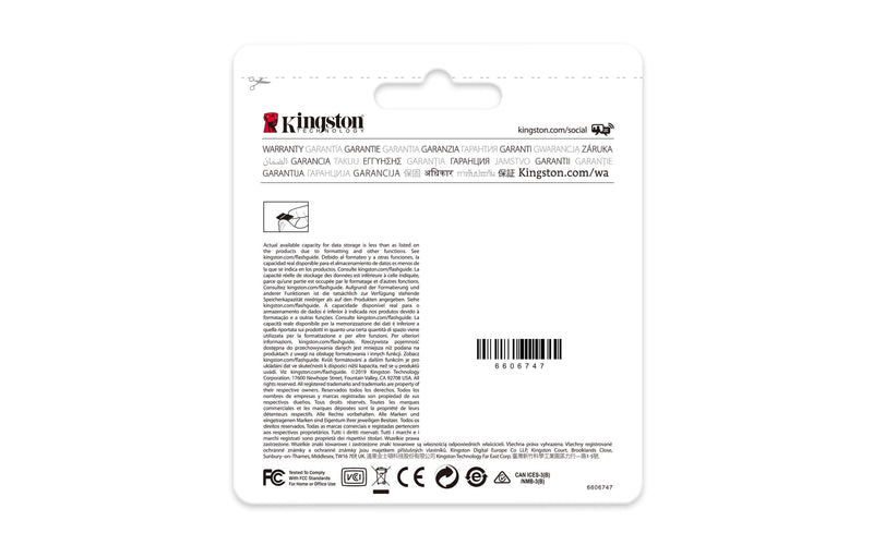 Kingston High Endurance 64GB MicroSD SDXC Flash Memory Card High Performance, 1080P, Full HD, Up to 95MB/S Read, (SDCE/64GB)