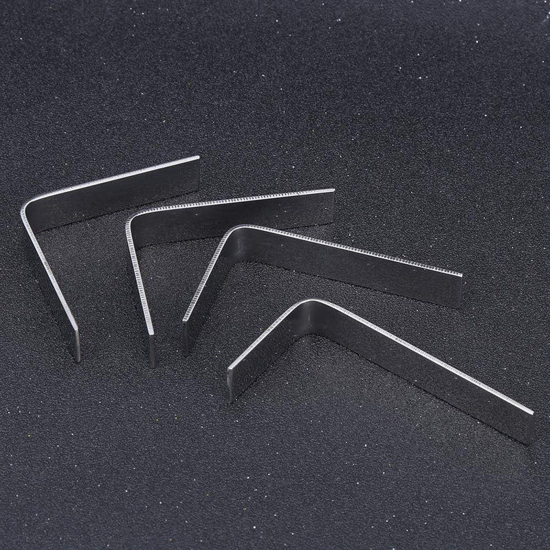 Saxophone Repair Tools, 4Pcs Steel Saxophone Repair Tools L‑Shaped Key Cover Correction Tool Soprano Alto Tenor Saxophone