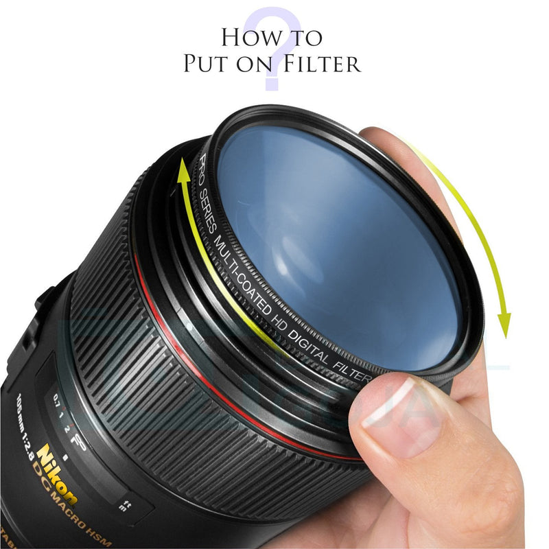 Tronixpro 82mm Pro Series High Resolution Digital Ultraviolet UV Protection Filter + Tronixpro Microfiber Cloth 82mm UV Filter