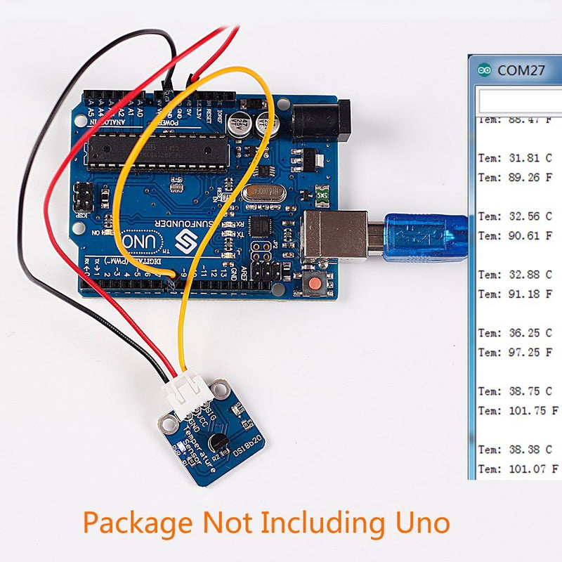 SunFounder DS18B20 Temperature Sensor Module for Arduino and Raspberry Pi