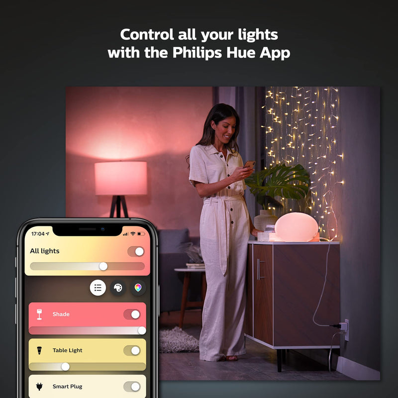 Philips Hue 552349 Smart Plug, 1 Count (Pack of 1), White 1 Count (Pack of 1)