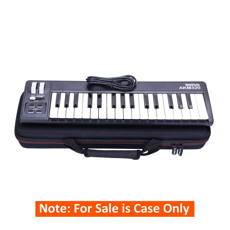 LTGEM EVA Hard Case for midiplus 32-Key Midi Controller 32-Key (AKM320) - Travel Protective Carrying Storage Bag