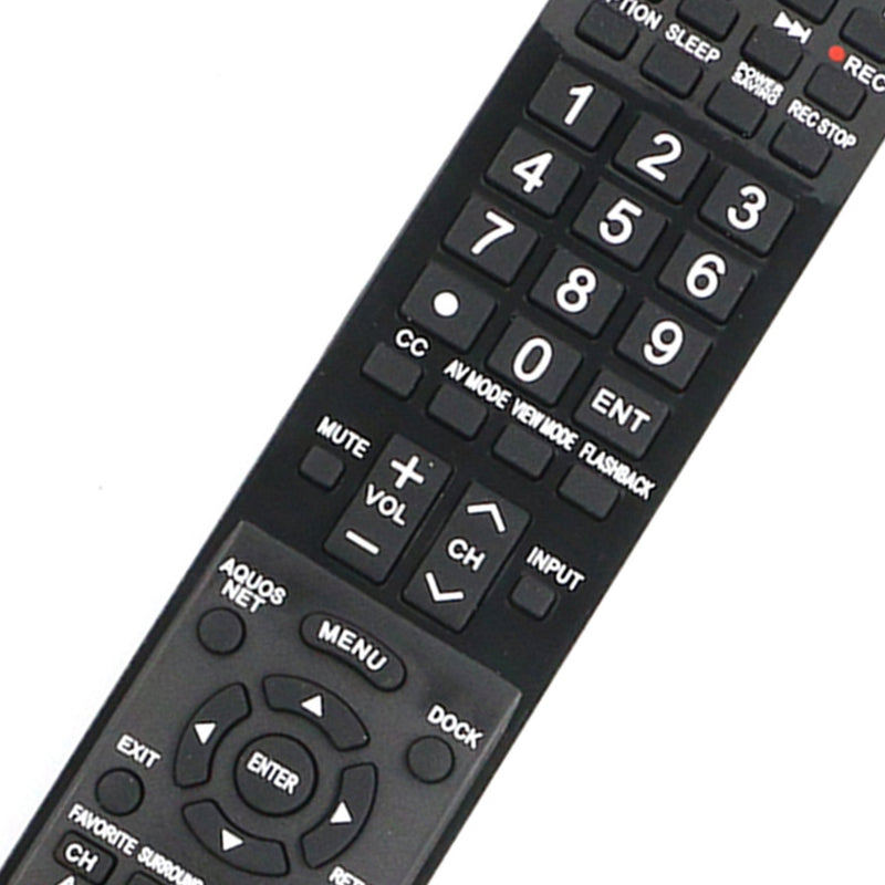 New RRMC GA840WJSA Smart TV Remote Control Fit for Sharp Aquos TV LC40LE820UN LC46LE810UN LC52LE810 LC52LE810UN LC60LE810 LC-40LE810 LC-40LE820 LC-46LE810LC-46 LE820UN LC-52LE810 LC-52LE820