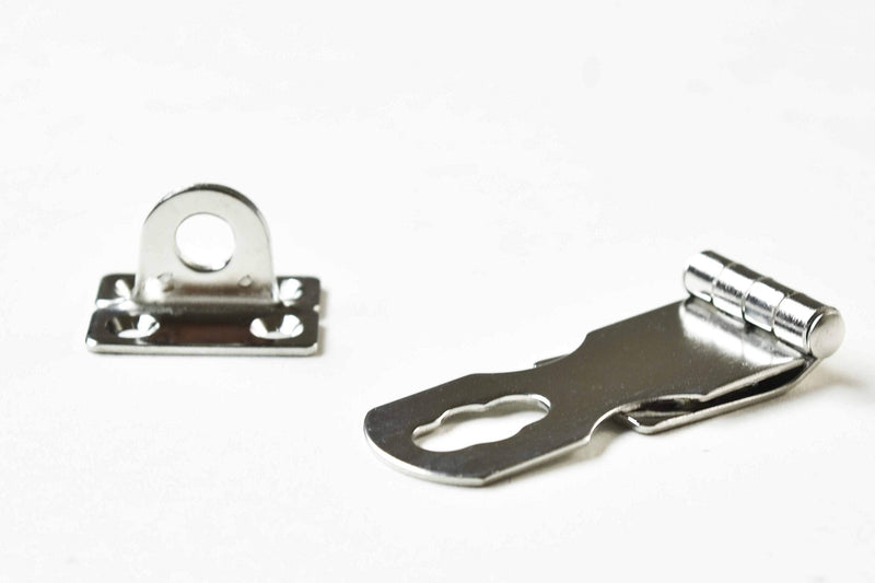 MARINE CITY Stainless-Steel Marine Safety Hasp with Fixed Plate 2-3/4 Inches