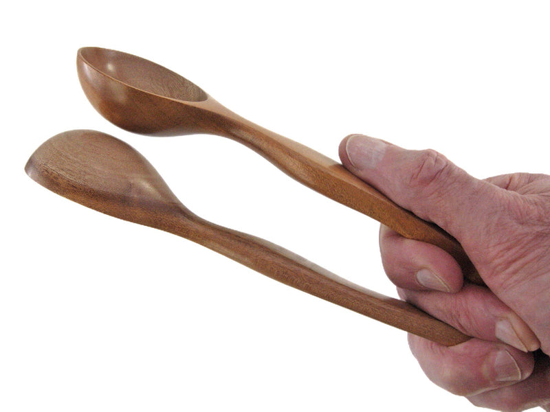 Pea Patch Mahogany Musical Spoons (Gumbo Style), Long - w/free instruction booklet