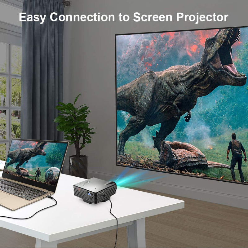 8K HDMI Cable 10ft, ELUTENG HDMI 2.1 Cable 8K@60Hz 4K@120Hz 48Gbps HDCP 2.2 HDMI Cable Support UHD HDR, Dolby Vision, 3D, Ultra High-Speed for PC Host Laptop Graphics Card HDTV Projector 9 feet