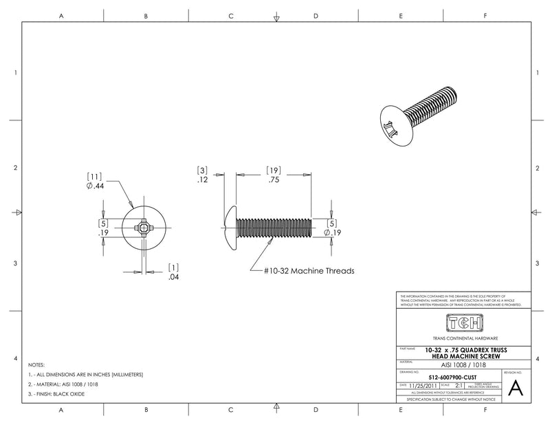 [AUSTRALIA] - TCH Hardware 50 Pack Black Cage Nuts 10-32 - 3/4" Screws & Washers - for Rack Mount Server Audio Cabinets 