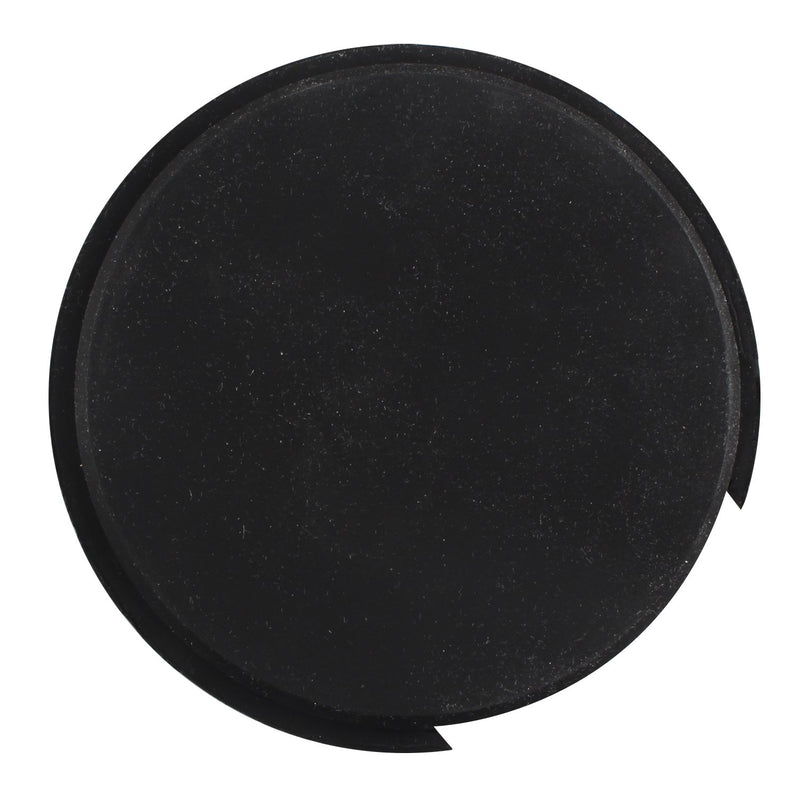 Futheda 100mm Guitar Soundhole Cover Block Plug Screeching Halt Rubber Black for Acoustic Electric Guitar