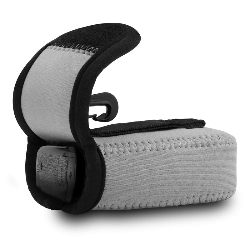 [AUSTRALIA] - MegaGear Ultra Light Neoprene Camera Case Compatible with Canon PowerShot G7 X Mark III, G5 X Mark II, G7 X Mark II, Nikon Coolpix AW130, S9900, Canon PowerShot G7 X Gray 