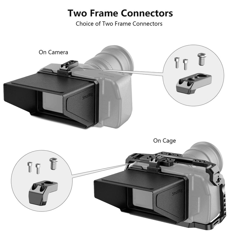 SmallRig Sun Hood Sun Shade Compatible with BMPCC 4K & BMPCC 6K Cage - VH2299