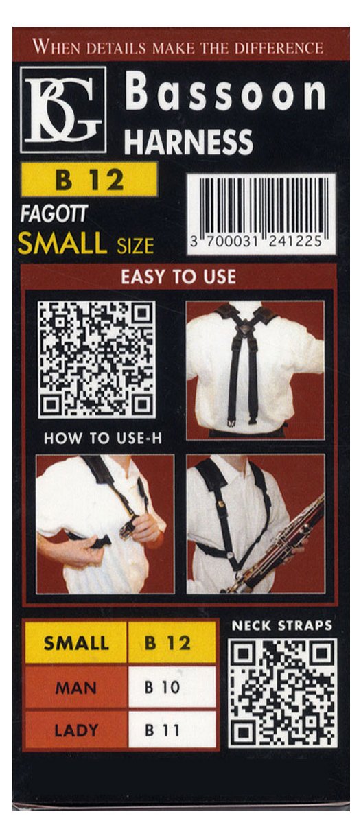 BG B12 Bassoon Harness Strap, Small