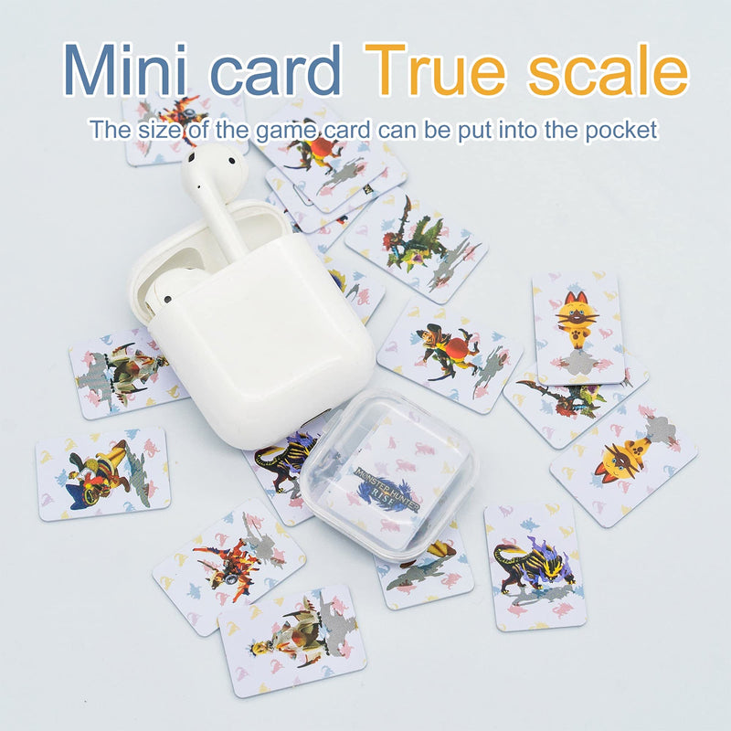 9PCS Monster Hunter Rise NFC for Switch/Switch Lite- Amiibo Mini Card