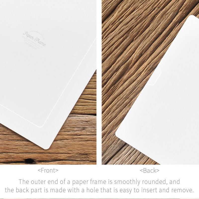 Monolike Paper Photo Frames A4 White 10 Pack - Fits A4" Pictures A4 White 10p