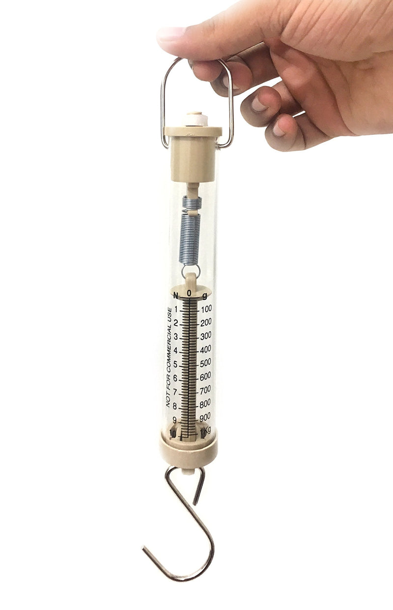 Sciencent Set of 6 Spring Balance Hanging Spring Scale Set