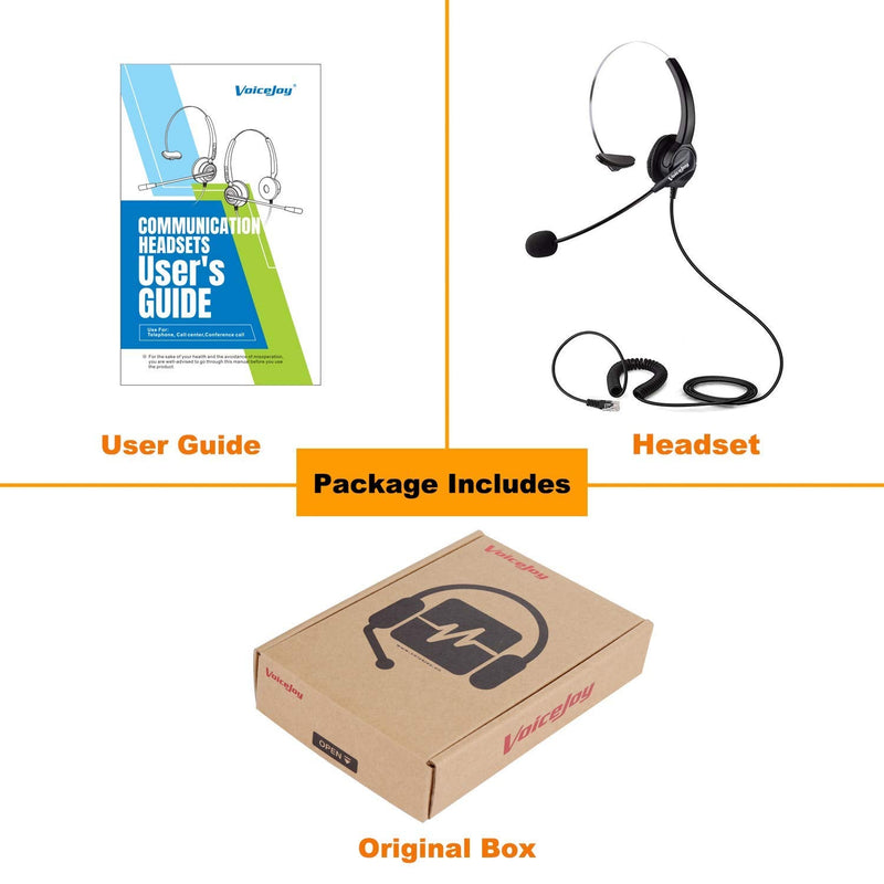 [AUSTRALIA] - VoiceJoy Office Headset Headphones Only for Cisco IP Phones 7940 7960 7970 7962 7975 7961 7971 7960 8841 8845 etc 