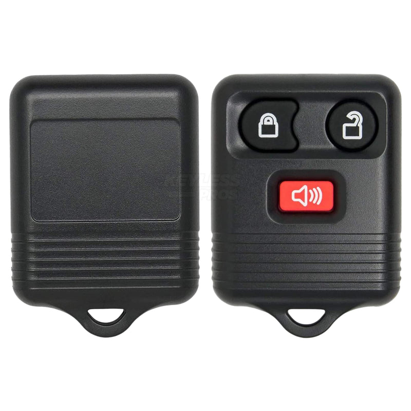 KeylessPros 3-Button Replacement Key Fob Keyless Entry Remote, Fits Ford, Lincoln, Mercury, Mazda F150 F250 F350 Escape Expedition Explorer Ranger, CWTWB1U345 (2-Pack) 3-BTN x 2