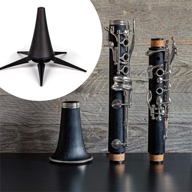 NCTPTECH Foldable Portable Clarinet Stand Bracket Foldable Flute Holder Musical Instrument Placement Rack for Wind Instrument Saxophone Accessories & Parts Stand