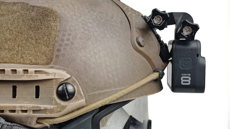 Adjustable NVG Mount Compatible with Go pro Hero 10/9/8/7/6/5/4 Black,Session/Silver and Most Action Cameras