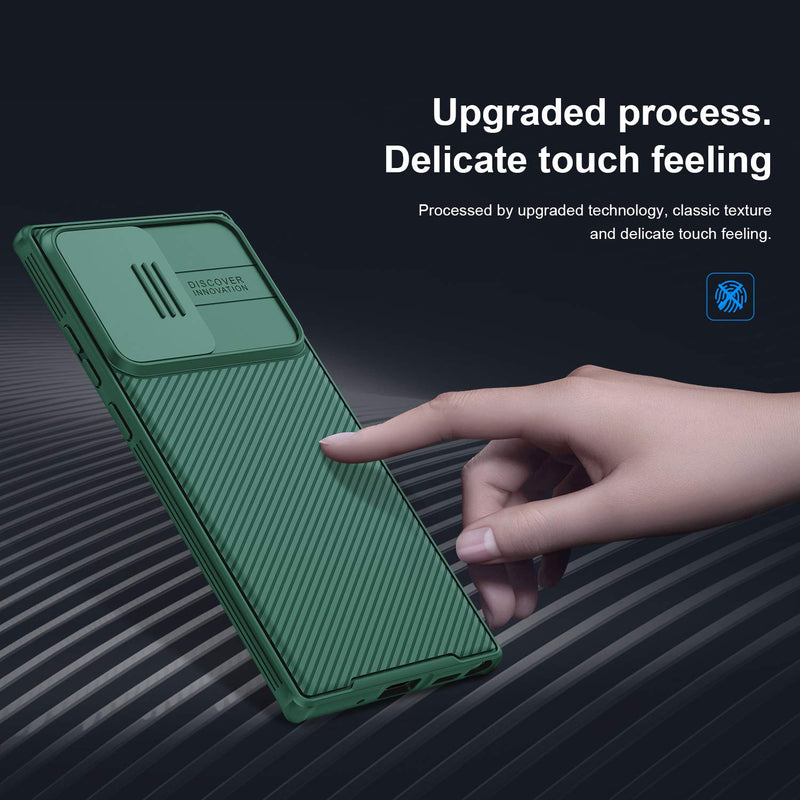 Nillkin Samsung Galaxy Note 20 Ultra Case, CamShield Pro Series Case with Slide Camera Cover, Slim Stylish Protective Case for Samsung Galaxy Note 20 Ultra 5G - Dark Green