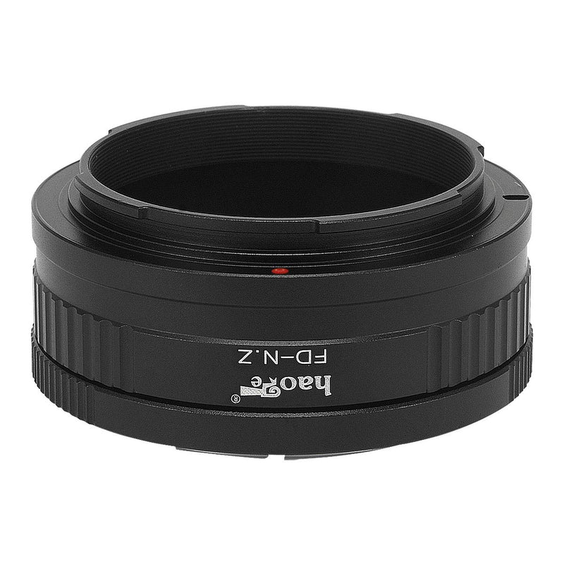 Haoge Manual Lens Mount Adapter for Canon FD Lens to Nikon Z Mount Camera Such as Z7II Z6II Z6 Z7