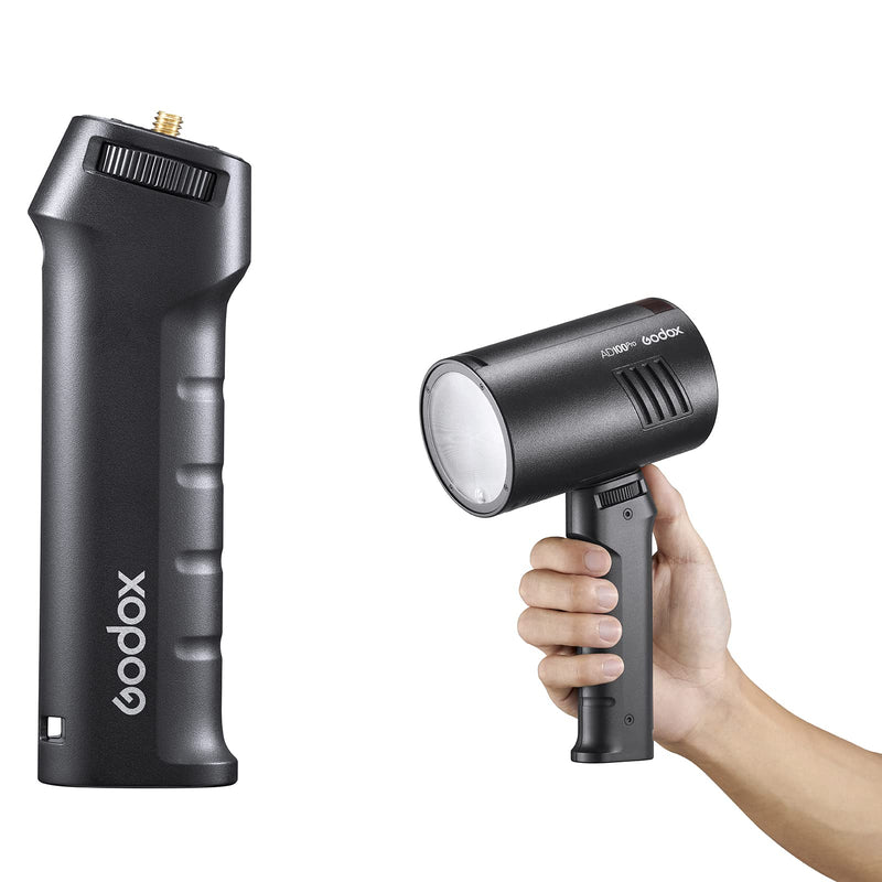 Godox FG-100 Flash Grip, Portable Bracket Handle Speedlite Holder Stabilizers with 1/4" Screw, Compatible with Godox AD100pro, AD200pro, AD300pro and Other Flash/LED Light