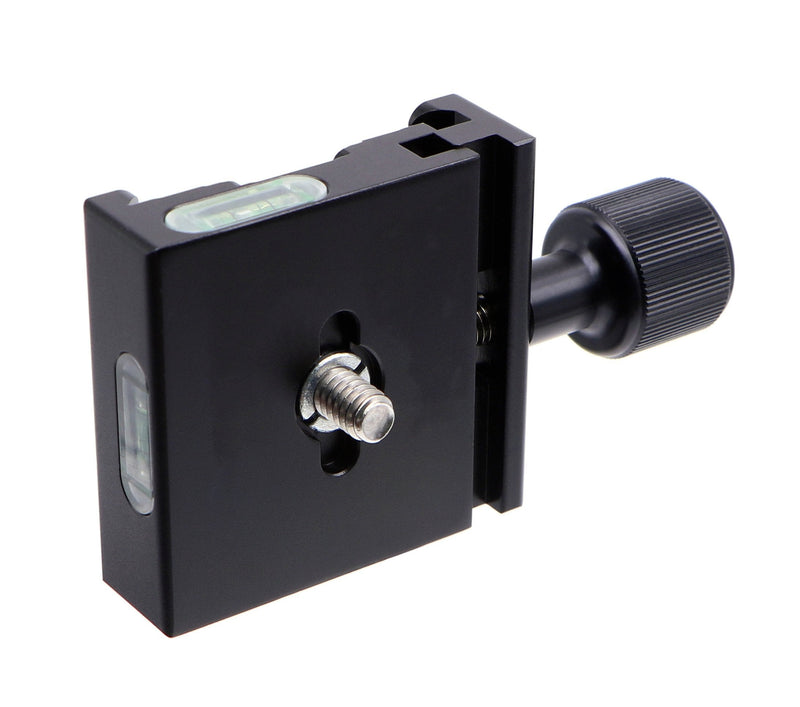 HITHUT 50mm Universal Screw Knob Quick Release Clamp with 50mm Quick Release Plate Set Compatible with Arca-Swiss Standard Tripod Monopod Ball Head