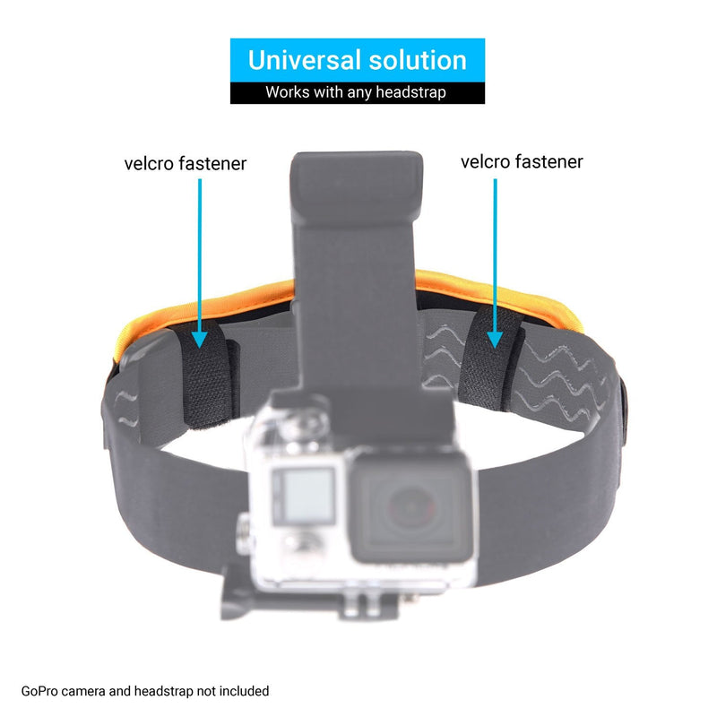 [AUSTRALIA] - CamKix 2in1 Floating Wrist Strap & Headstrap Floater Compatible with GoPro Hero 7, 6, 5, Black, Session, Hero 4, Session, Black, Silver, Session, Hero+ LCD, 3+, 3 