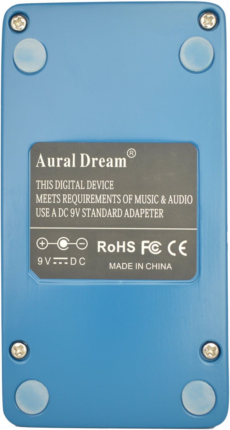 [AUSTRALIA] - Yanluo Aural Dream Fixed Harmony Guitar Pedal includes Delay Harmony and Shifting 24 semitones for Cascaded harmony of the fixed scale difference,True Bypass. 