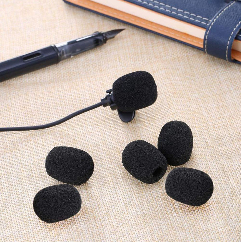 Headset Special Microphone Cover, 15pcs Speaker Sponge Microphone Cover, Used for Lavalier Headset