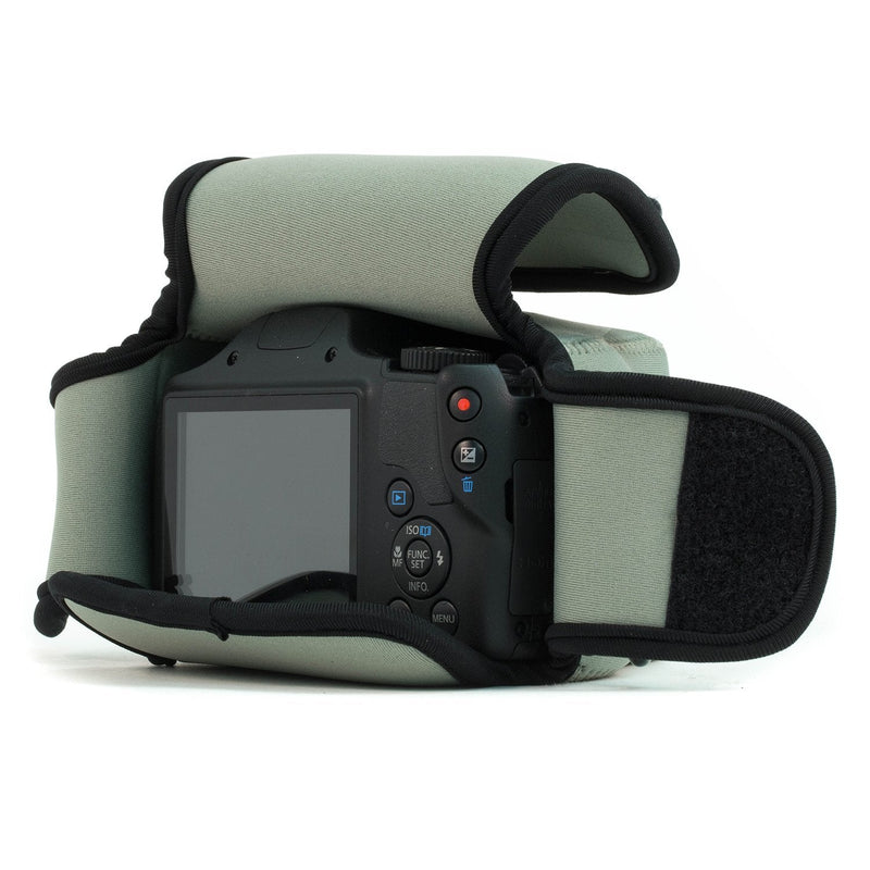 [AUSTRALIA] - MegaGear Ultra Light Neoprene Camera Case Compatible with Canon PowerShot SX420 is, SX540 HS, SX410 is, SX530 HS Grey 