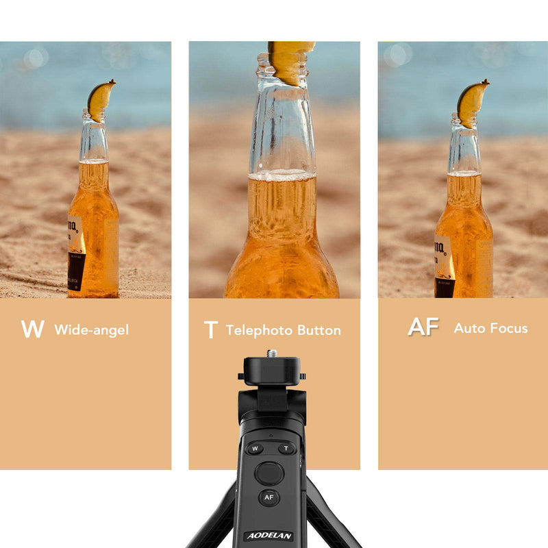 AODELAN Camera Shooting Grip, Handle Mini Tripod with BR-E1B Wireless Remote Shutter for Canon EOS R3 R RP R5 R6 90D M50 SL2 PowerShot SX70 HS Cameras, Replaces Canon HG-100TBR